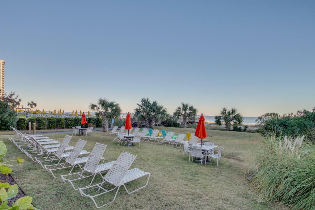 Oceanfront Condo W Balcony King Bed Meridian Plaza Myrtle Beach Zewnętrze zdjęcie