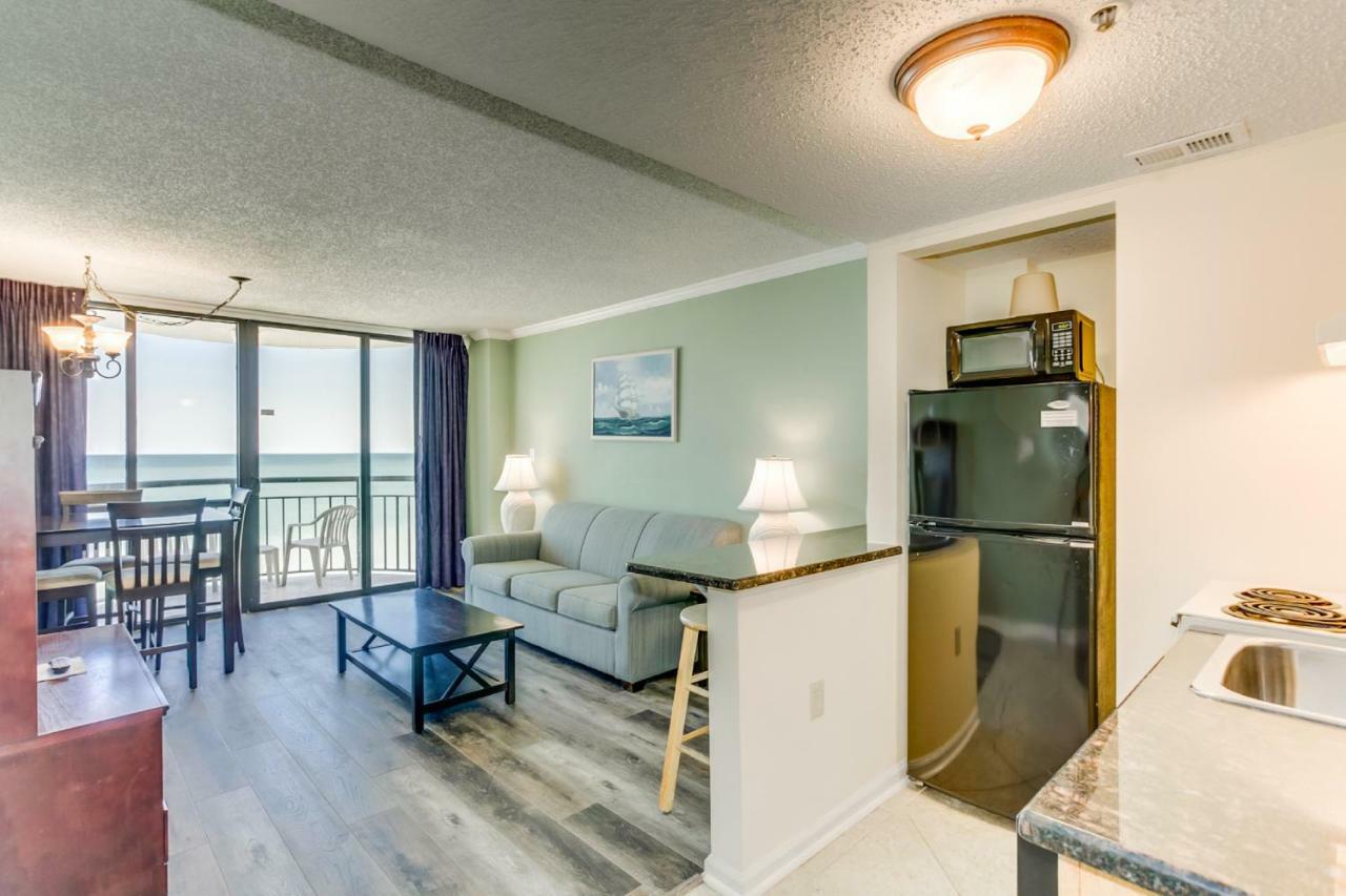 Oceanfront Condo W Balcony King Bed Meridian Plaza Myrtle Beach Zewnętrze zdjęcie
