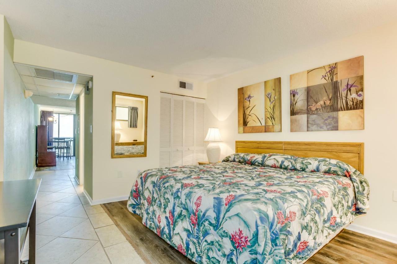 Oceanfront Condo W Balcony King Bed Meridian Plaza Myrtle Beach Zewnętrze zdjęcie
