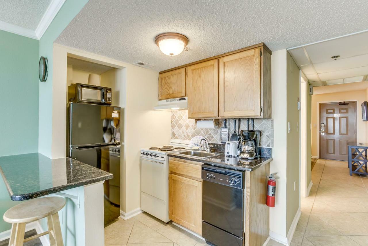 Oceanfront Condo W Balcony King Bed Meridian Plaza Myrtle Beach Zewnętrze zdjęcie
