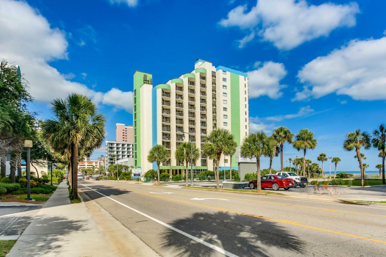 Oceanfront Condo W Balcony King Bed Meridian Plaza Myrtle Beach Zewnętrze zdjęcie